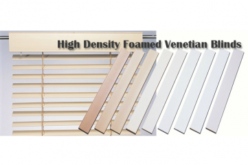 High Density Foamed Venetian Blinds