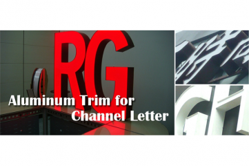 Aluminum Trim for Channel Letter