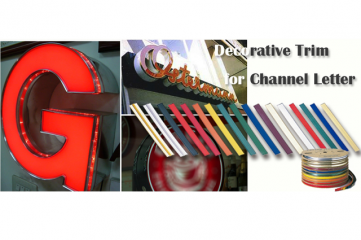 Decorative Trim for Channel Letter